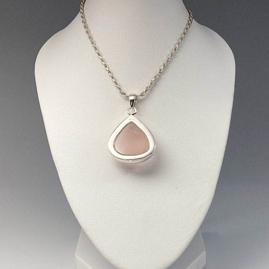 Rose Quartz Pendant - Rocks and Gems Canada