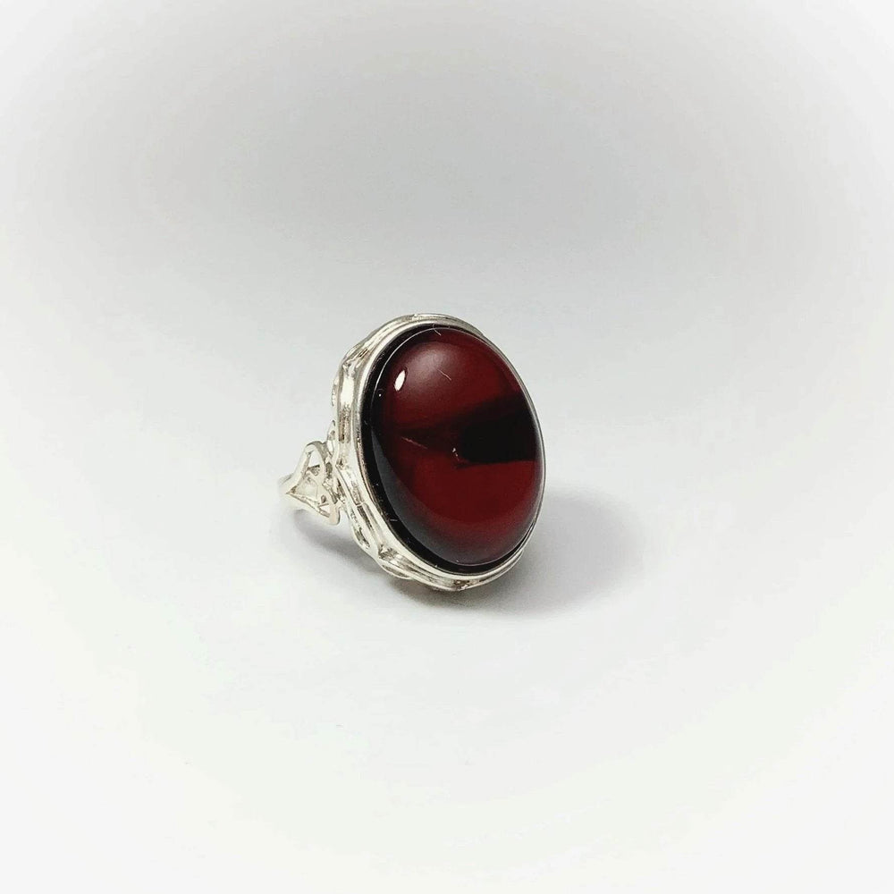 Cherry Amber Ring - Rocks and Gems Canada