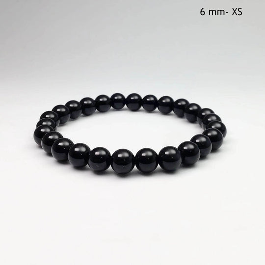 Black Onyx Beaded Bracelet - Rocks and Gems Canada
