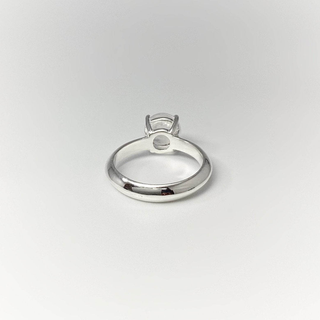 Rainbow Moonstone Ring - Rocks and Gems Canada