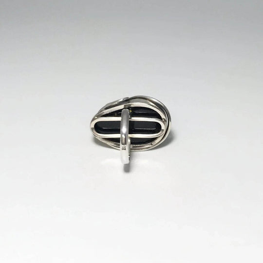 Green Amber Ring - Rocks and Gems Canada