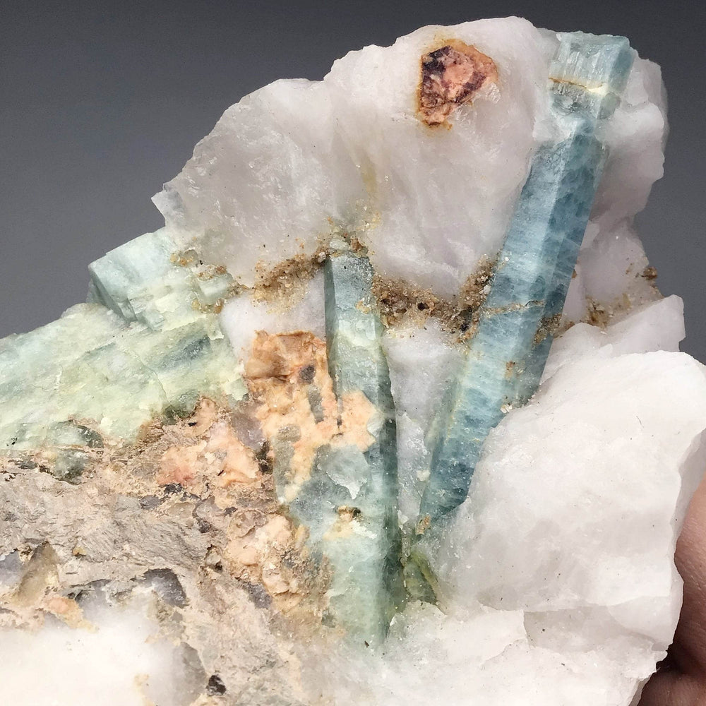 Aquamarine in Matrix - Rocks and Gems Canada