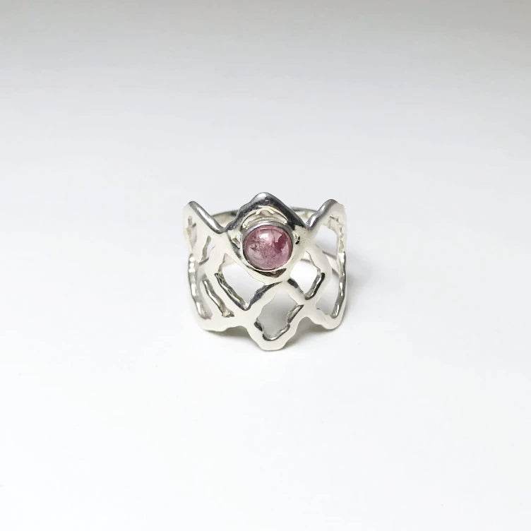 Pink Tourmaline Ring - Rocks and Gems Canada