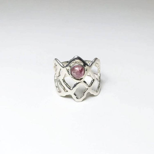 Pink Tourmaline Ring - Rocks and Gems Canada