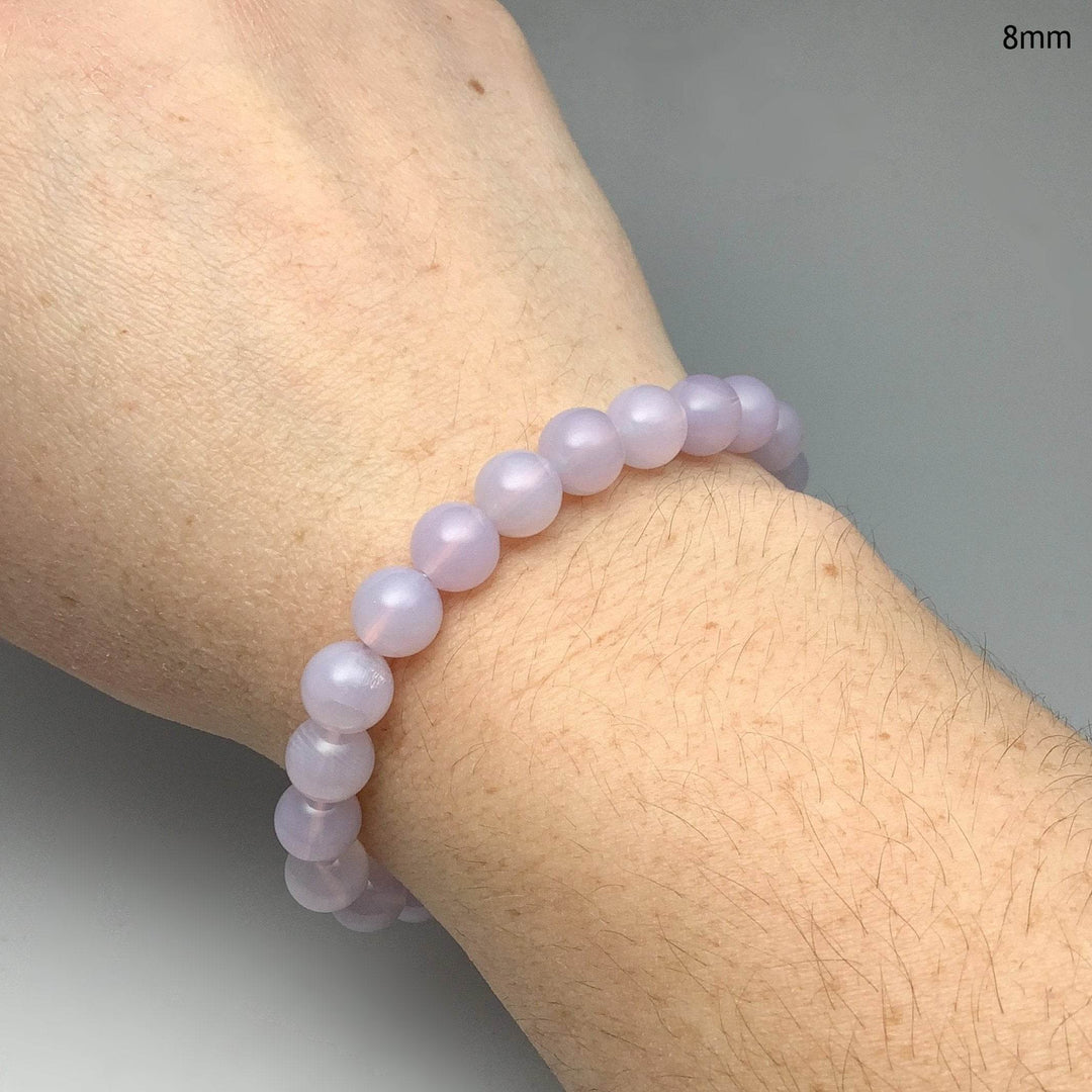 Moon Amethyst Beaded Bracelet - Rocks and Gems Canada
