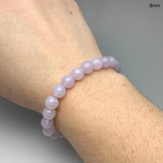 Moon Amethyst Beaded Bracelet - Rocks and Gems Canada