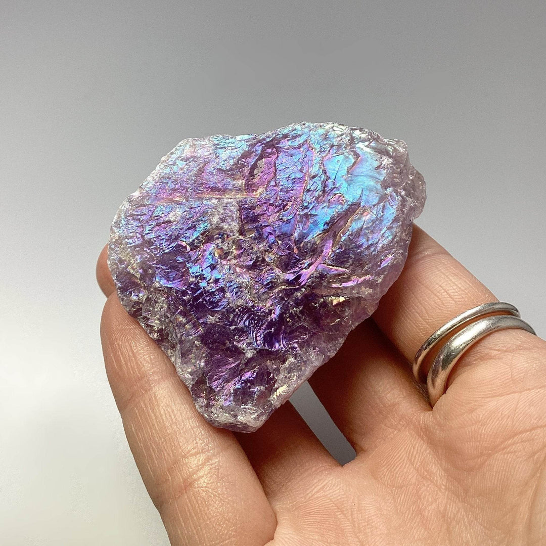 Rainbow Amethyst Rough Chunk - Rocks and Gems Canada