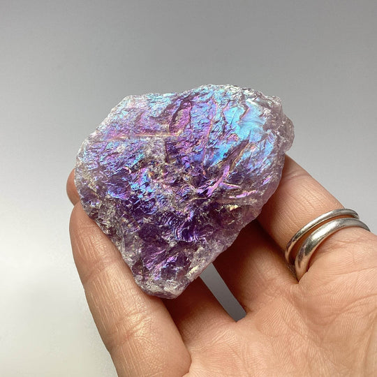 Rainbow Amethyst Rough Chunk - Rocks and Gems Canada