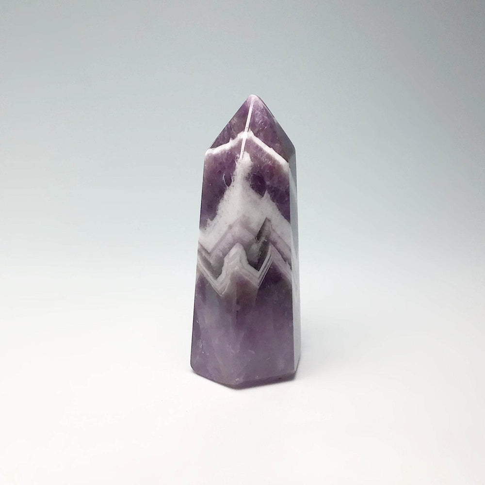 Chevron Amethyst Point - Rocks and Gems Canada