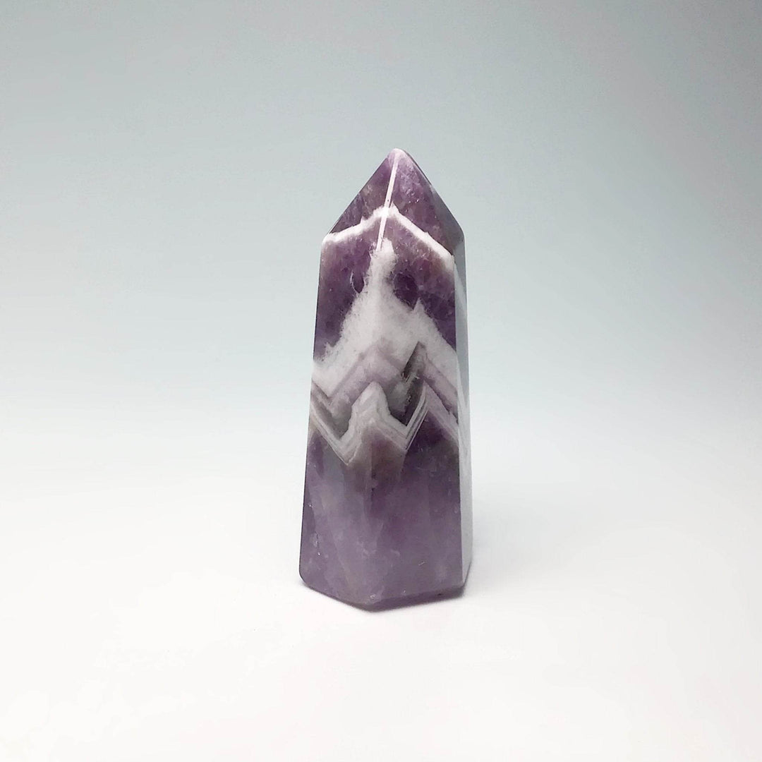 Chevron Amethyst Point - Rocks and Gems Canada