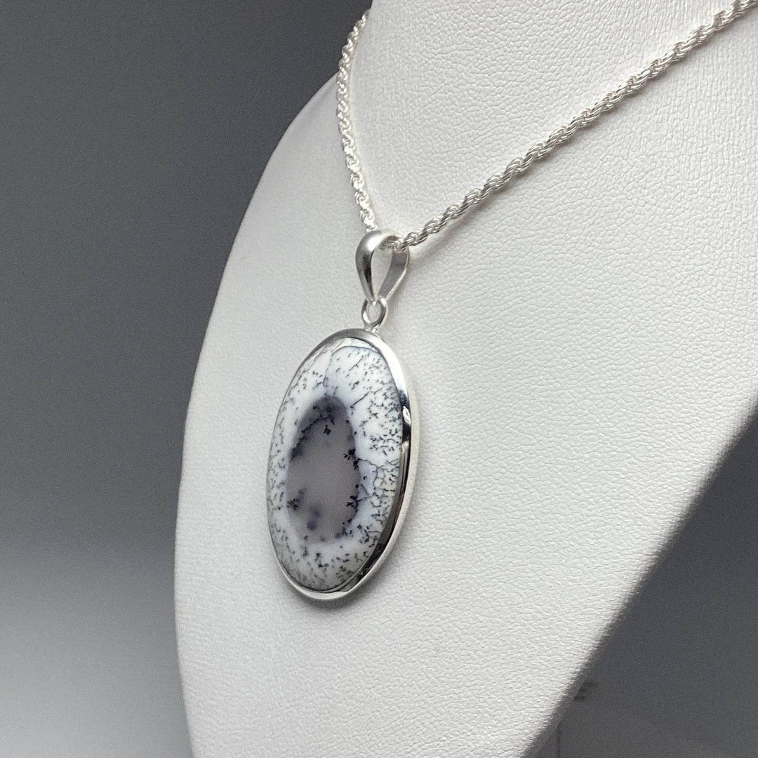Dendritic Opal Pendant - Rocks and Gems Canada