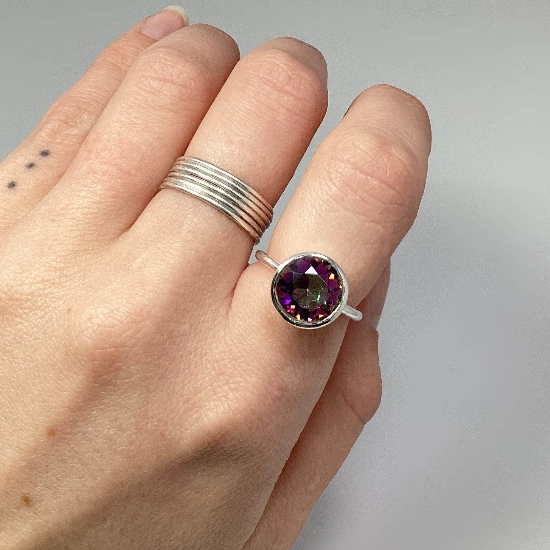 Mystic Topaz Ring - Rocks and Gems Canada