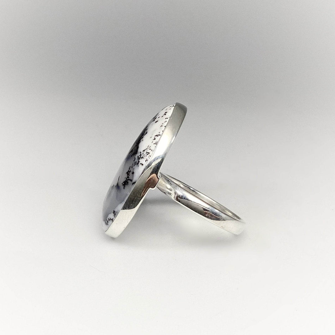 Dendritic Opal Ring - Rocks and Gems Canada