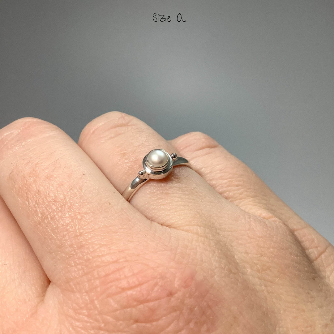 Freshwater Pearl Ring - Rocks and Gems Canada