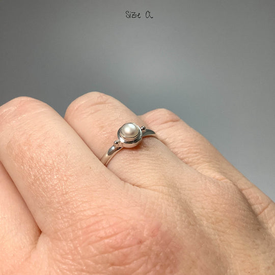 Freshwater Pearl Ring - Rocks and Gems Canada