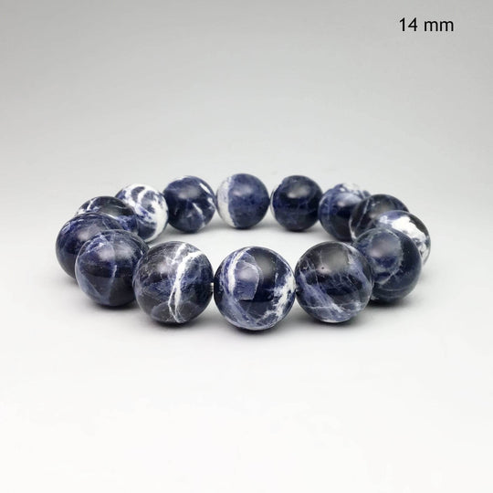 Sodalite Beaded Bracelet - Rocks and Gems Canada