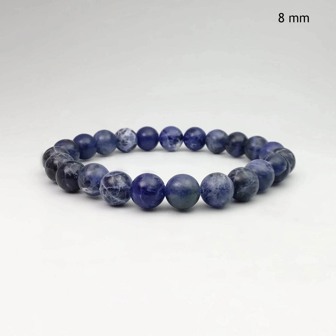 Sodalite Beaded Bracelet - Rocks and Gems Canada