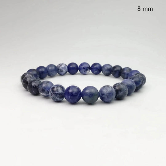 Sodalite Beaded Bracelet - Rocks and Gems Canada