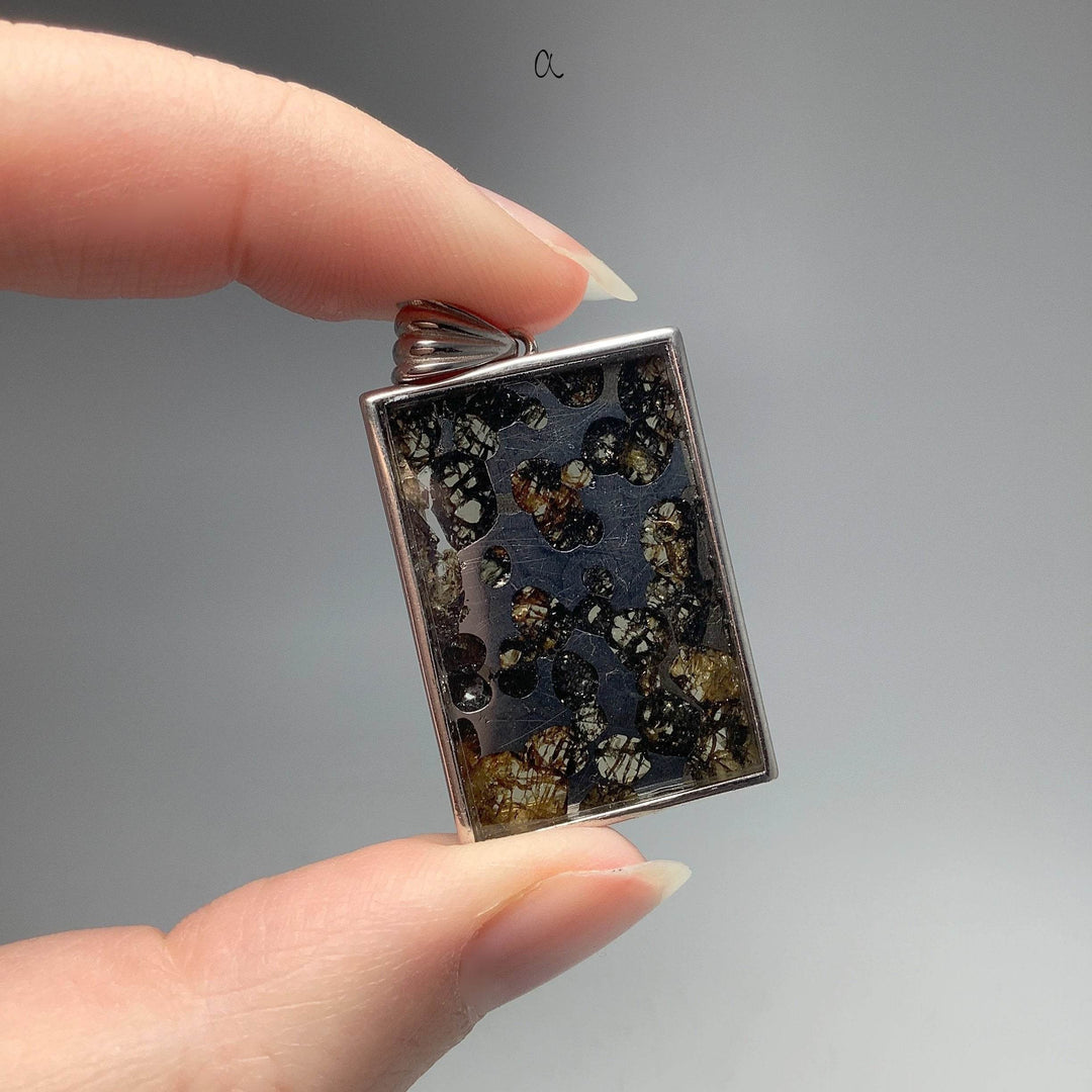 Sericho Meteorite Pendant - Rocks and Gems Canada