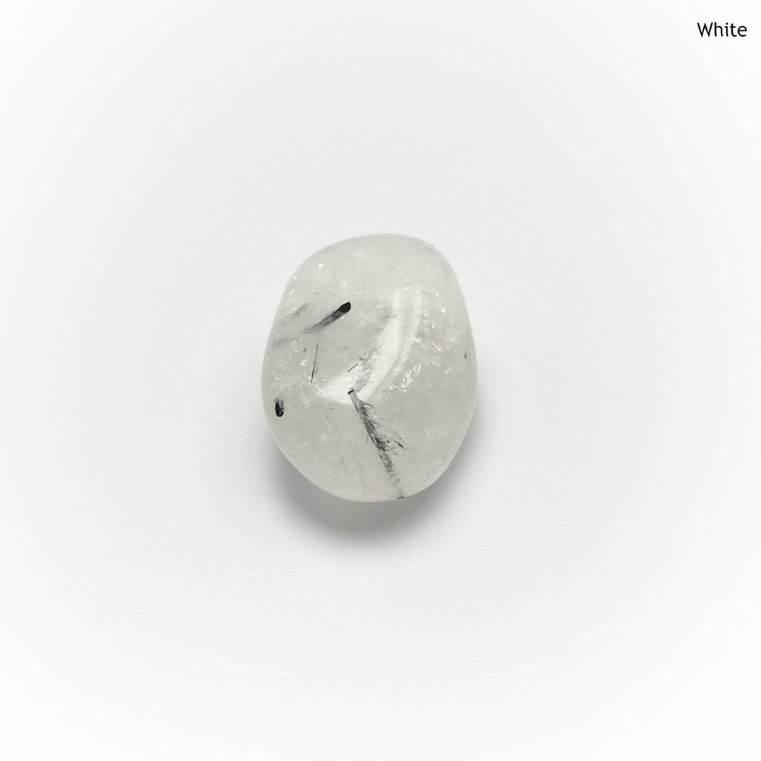 Tourmalated Quartz Tumble - Rocks and Gems Canada