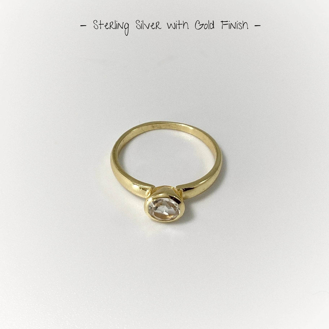 Clear Quartz Ring - Rocks and Gems Canada