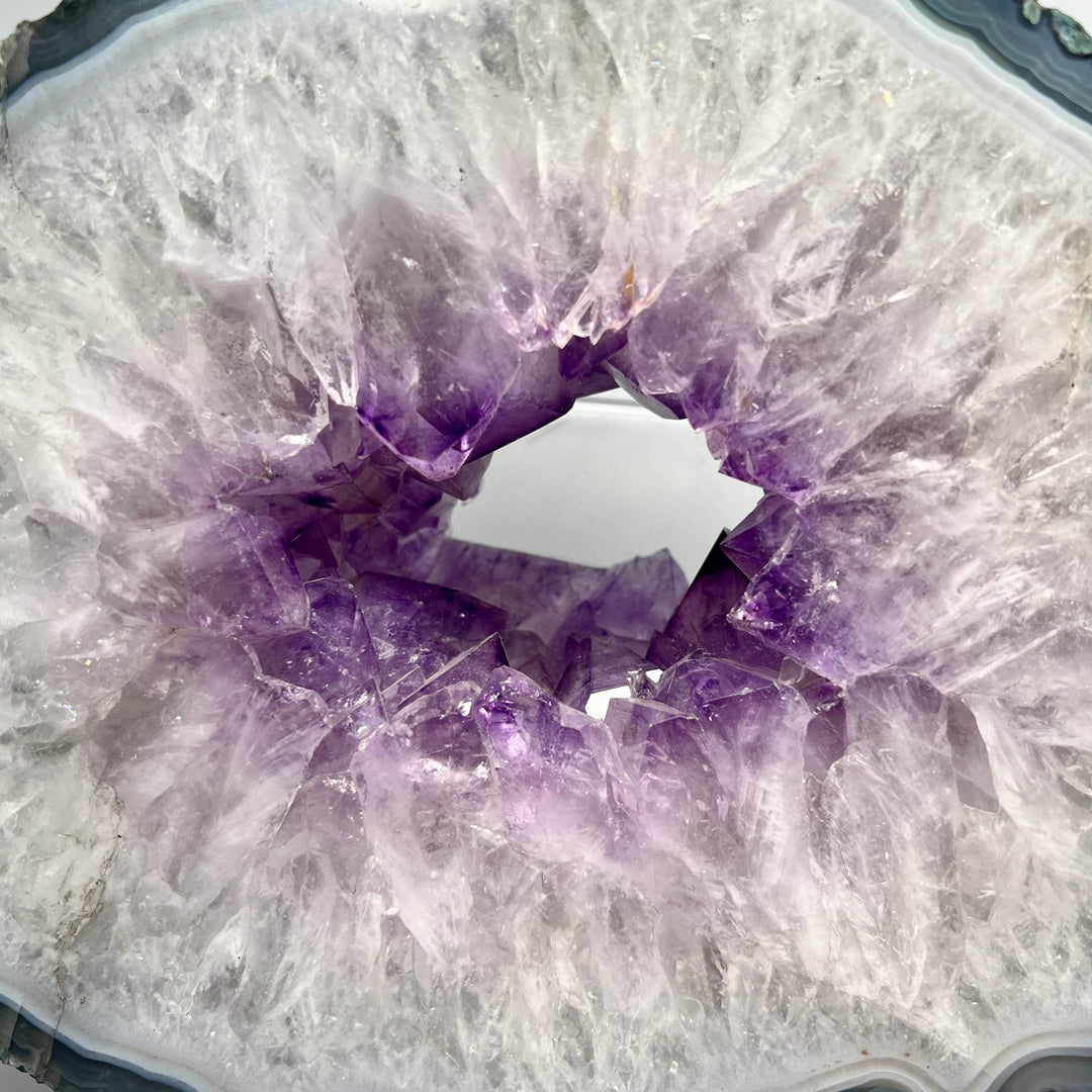 Amethyst Geode Slice - Rocks and Gems Canada