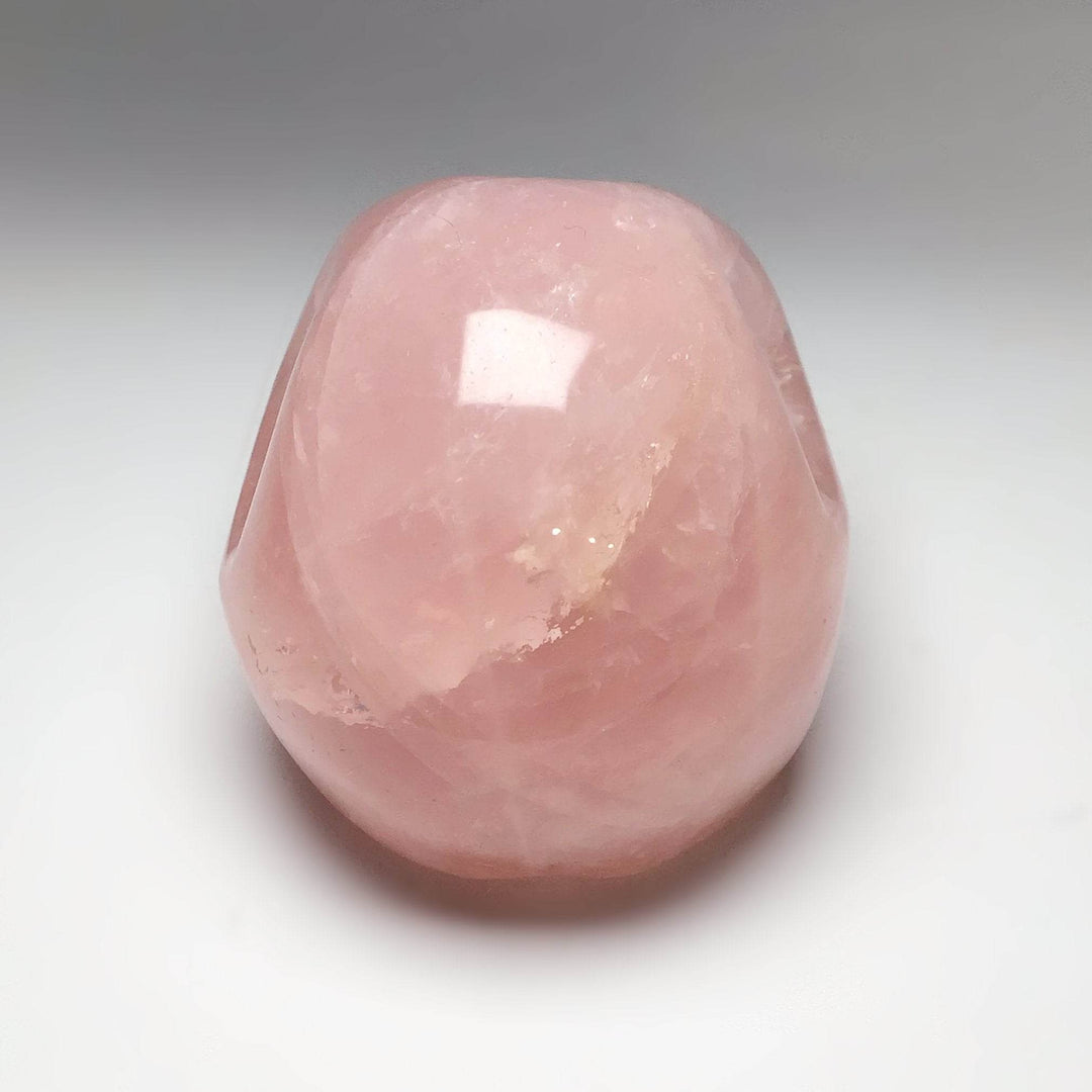 Carved Rose Quartz Skull - Rocks and Gems Canada