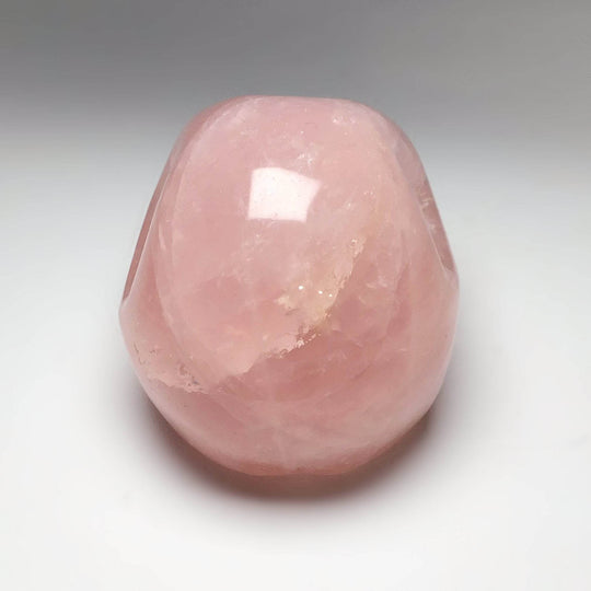 Carved Rose Quartz Skull - Rocks and Gems Canada