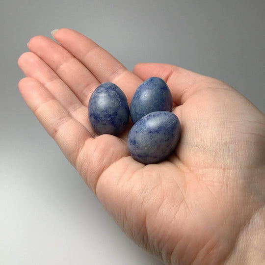 Blue Aventurine Mini Egg - Rocks and Gems Canada