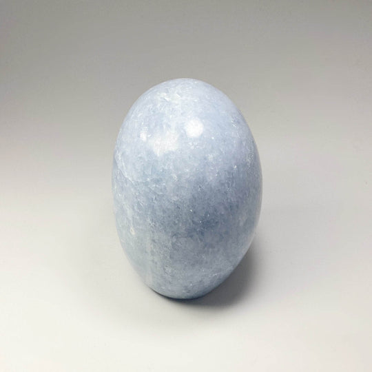 Blue Calcite Stand Up - Rocks and Gems Canada