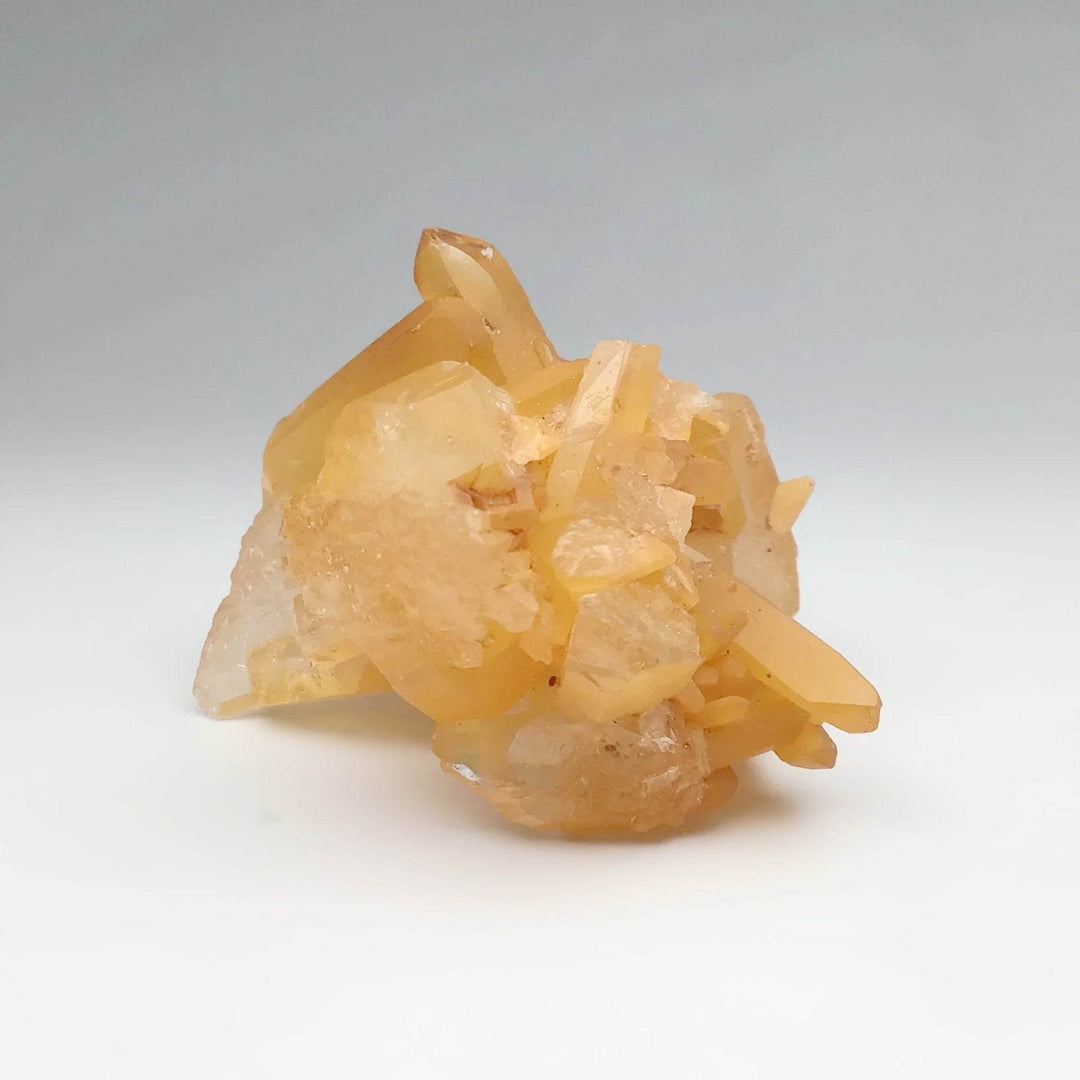 Tangerine Quartz Cluster - Rocks and Gems Canada