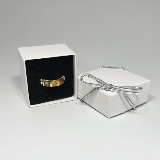 Mixed Amber Ring - Rocks and Gems Canada