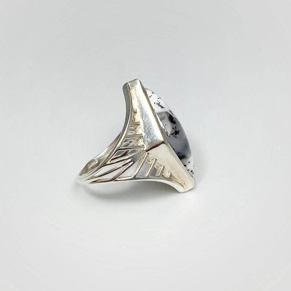 Dendritic Opal Ring - Rocks and Gems Canada