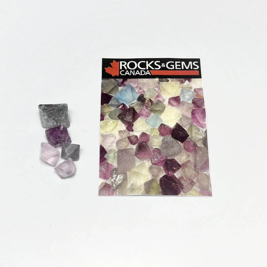 Raw Fluorite Kit - Rocks and Gems Canada