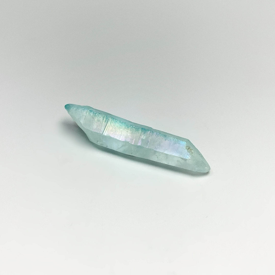 Rainbow Aqua Aura Quartz Rough Piece - Rocks and Gems Canada