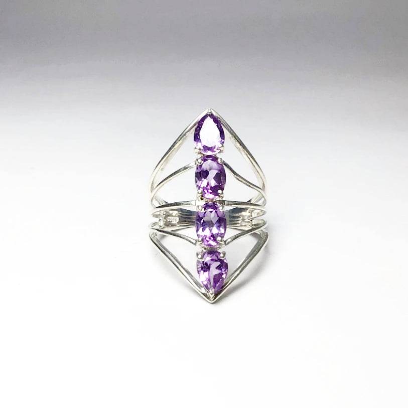 Amethyst Ring - Rocks and Gems Canada