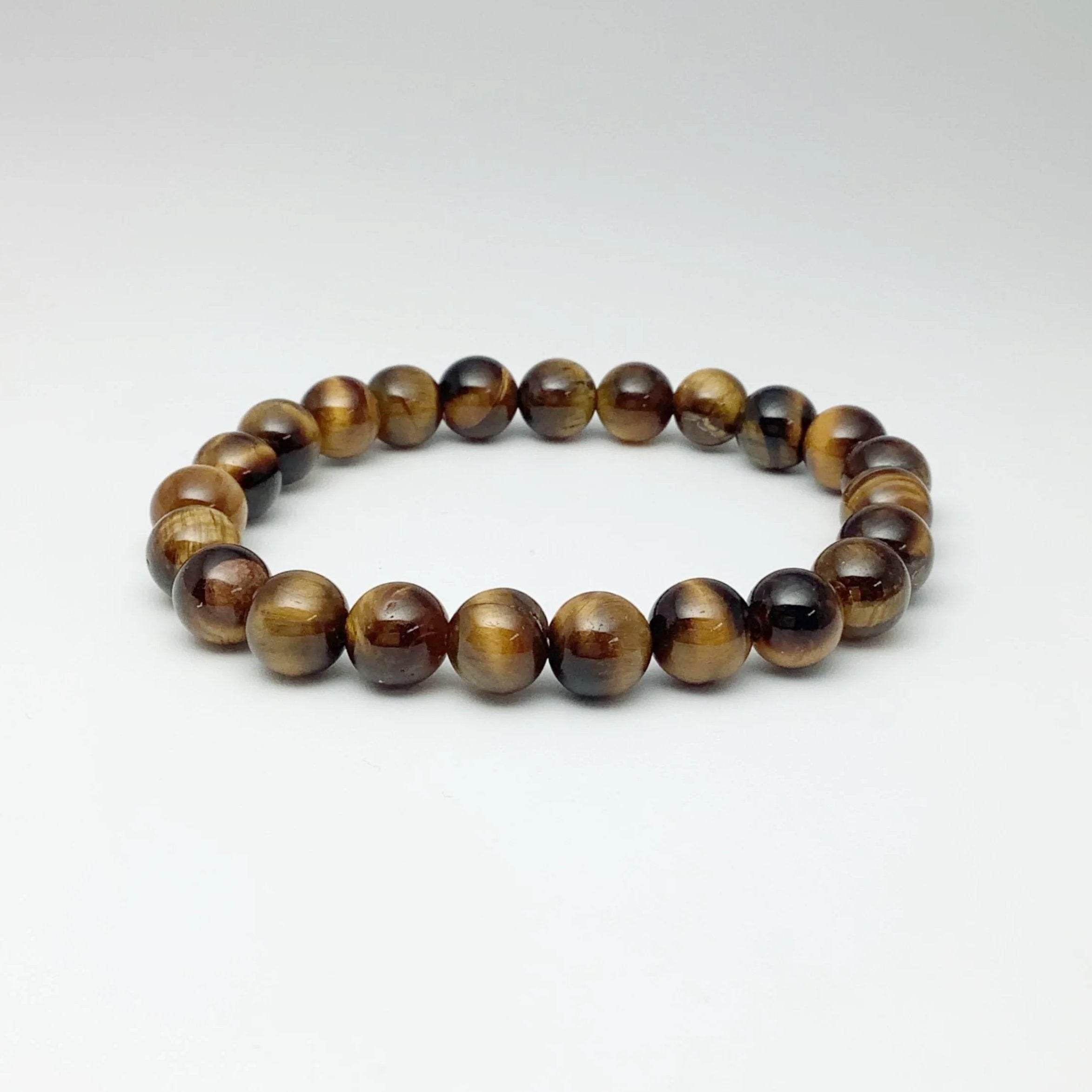 Gold Tiger Eye Beaded Bracelet - Rocks and Gems Canada
