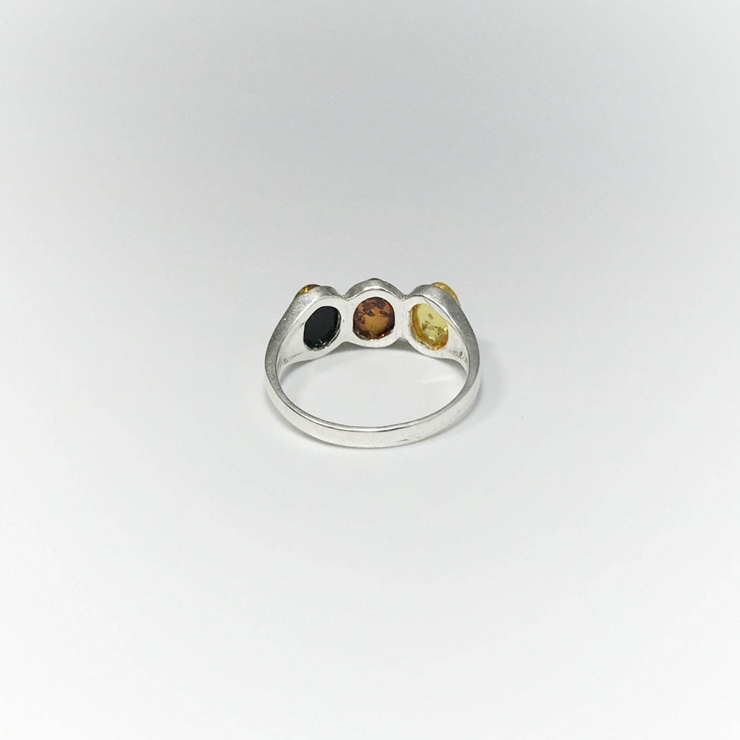 Mixed Amber Ring - Rocks and Gems Canada