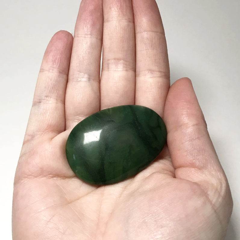 Worry Stone - African Jade - Rocks and Gems Canada