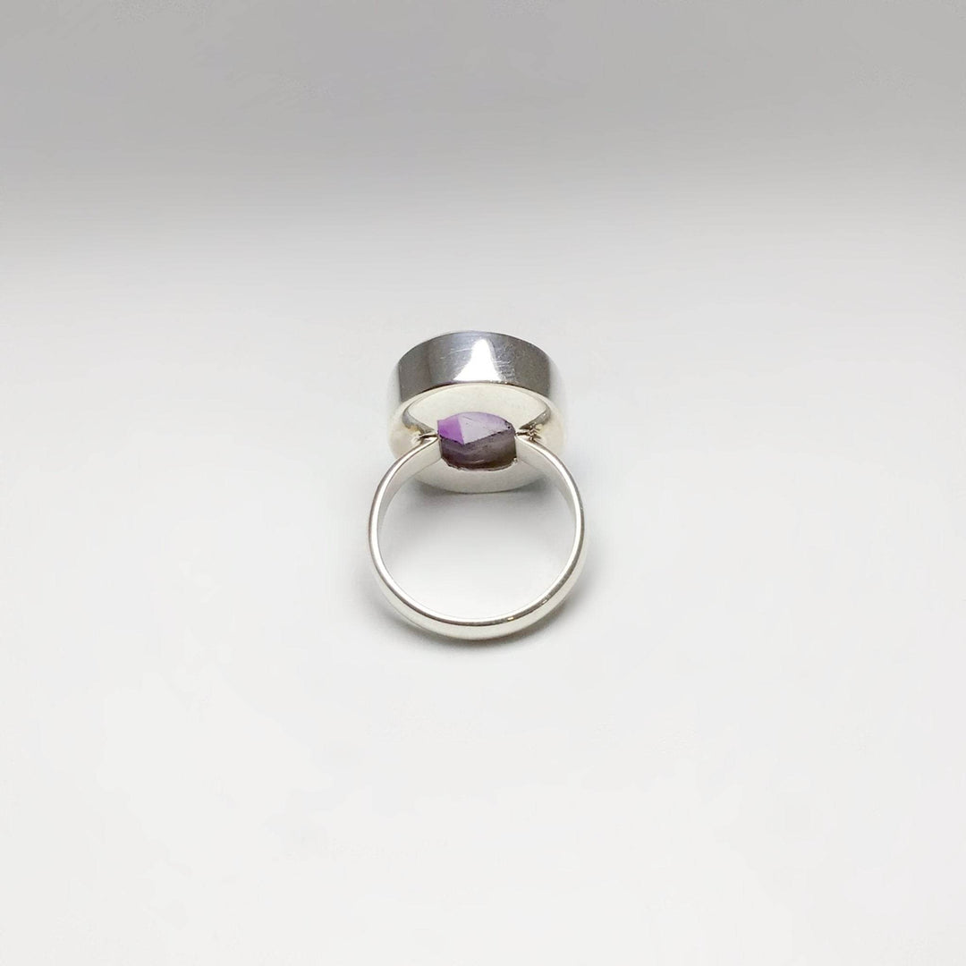 Trapiche Amethyst Ring - Rocks and Gems Canada