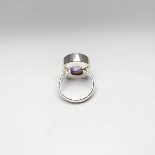 Trapiche Amethyst Ring - Rocks and Gems Canada