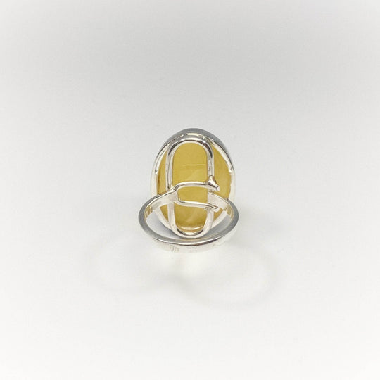 Butterscotch Amber Ring - Rocks and Gems Canada
