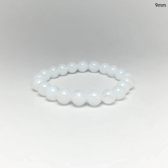 Moon Quartz Beaded Bracelet - Rocks and Gems Canada