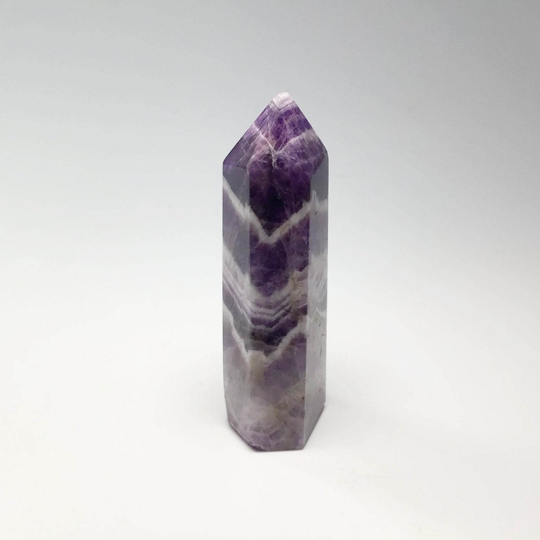 Chevron Amethyst Point - Rocks and Gems Canada