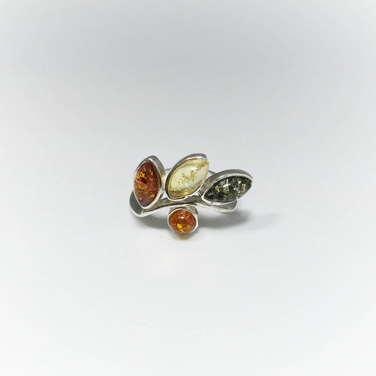 Mixed Amber Ring - Rocks and Gems Canada