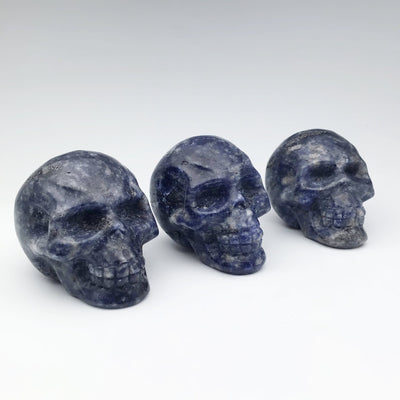 Carved Sodalite Skull at $69 Each