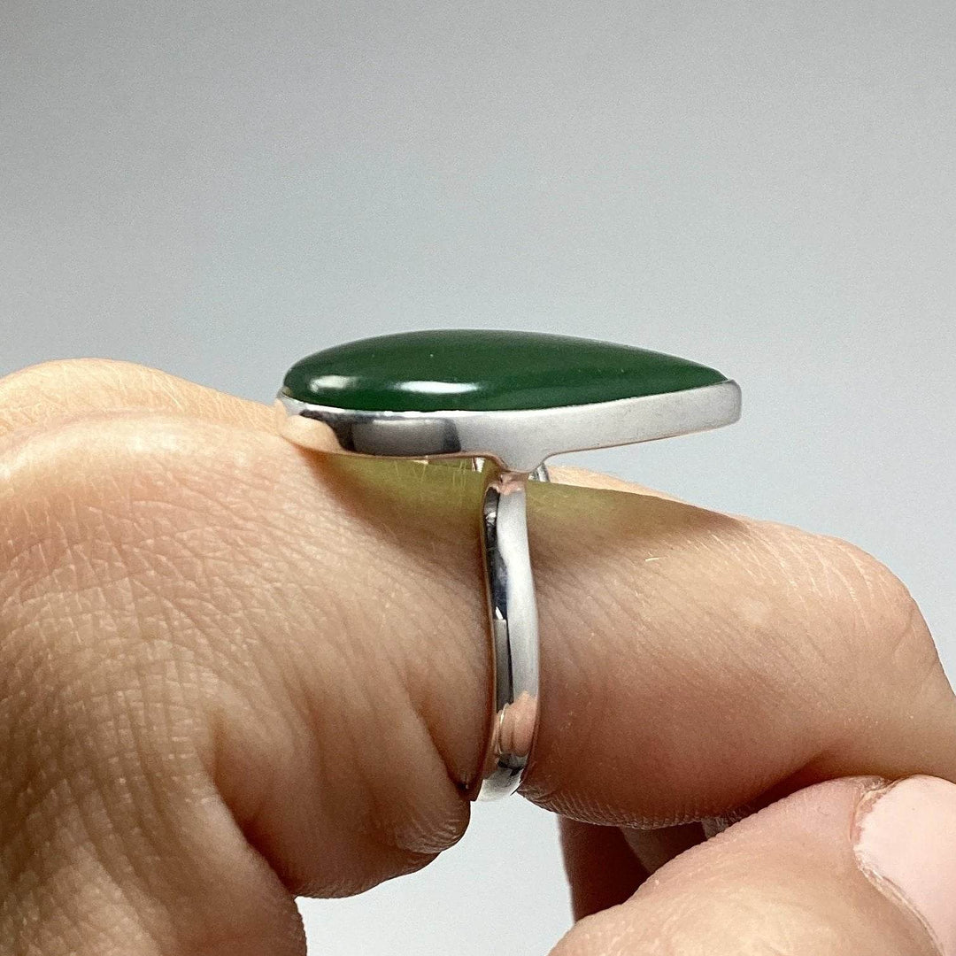 Canadian Jade Ring - Rocks and Gems Canada