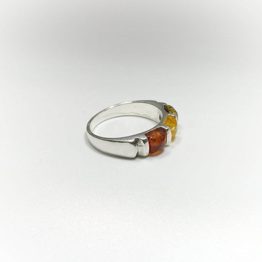 Mixed Amber Ring - Rocks and Gems Canada