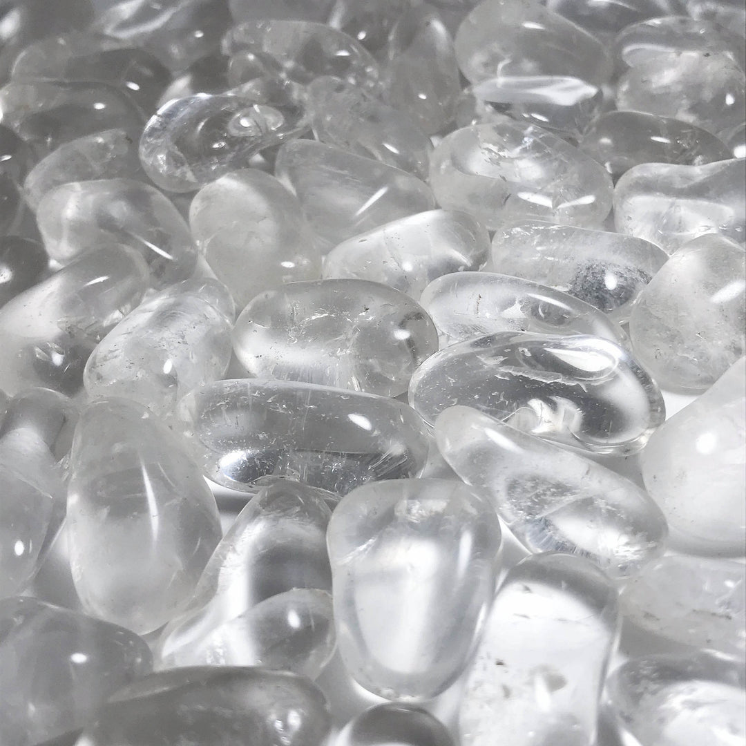 Quartz Small Tumbles Pouch - Rocks and Gems Canada