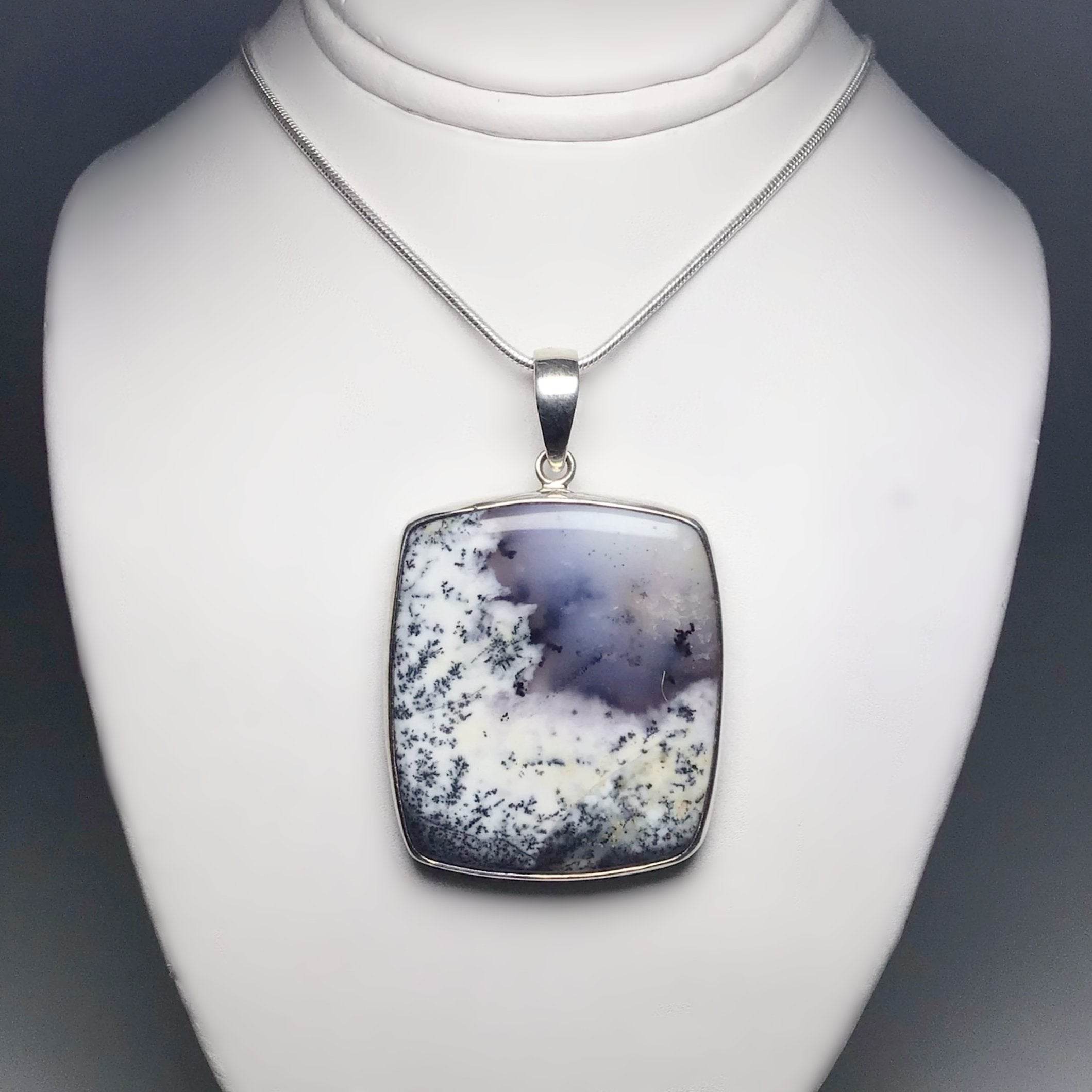 Dendritic Opal Pendant - Rocks and Gems Canada